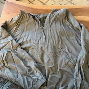 lululemon athletica Olive Green Hoodie